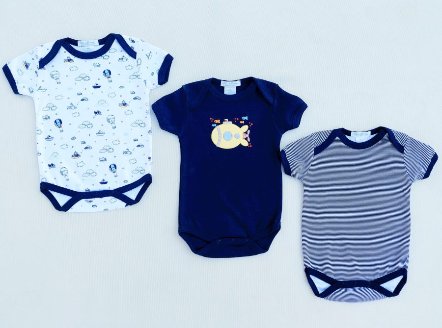 Navy Blue Pack of Bodysuits