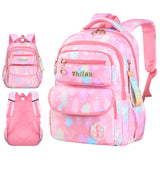 Girls Fashion Elementary School Bag Stylish Large Space Multipurpose Backpack