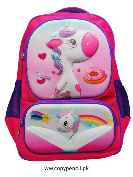 Baby Unicorn Themed Backpack For Kids
