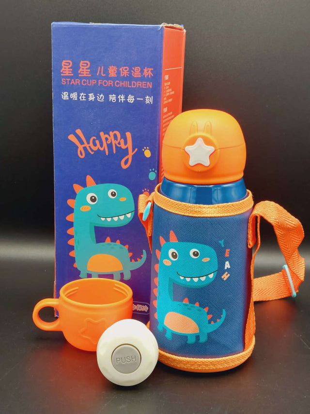 Dinosaur Cartoon Thermal Stainless Steel Double Vacuum Insulated Thermos 